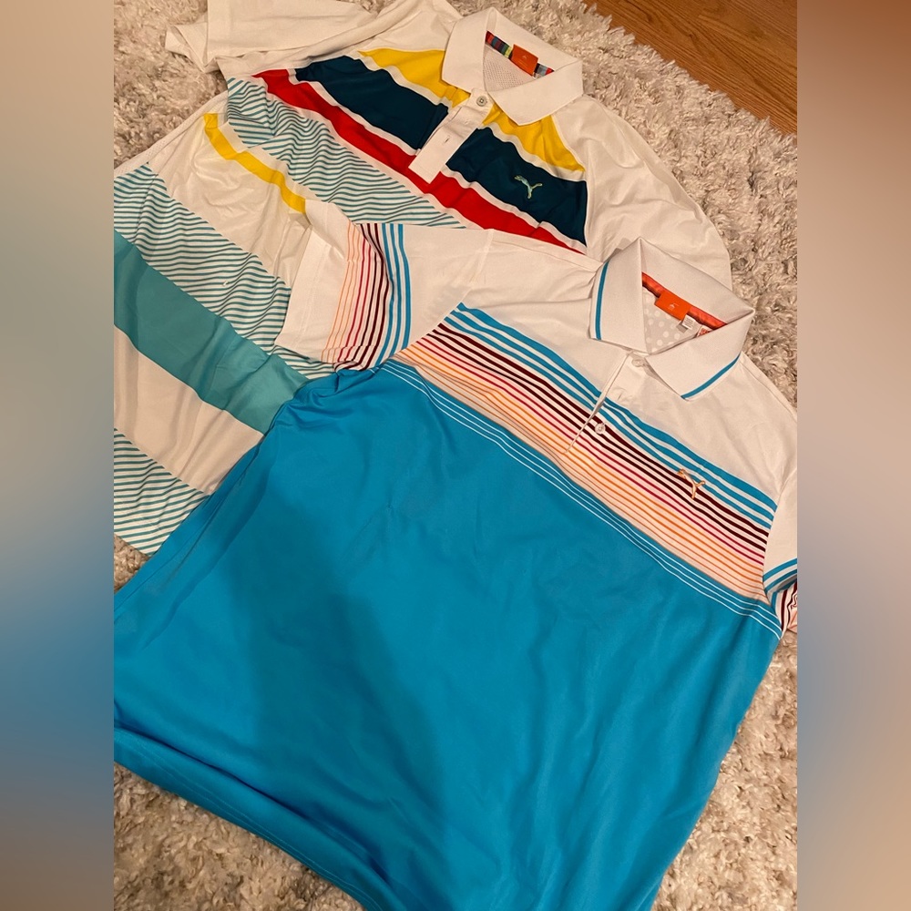 2 Men’s Puma Golf Polos